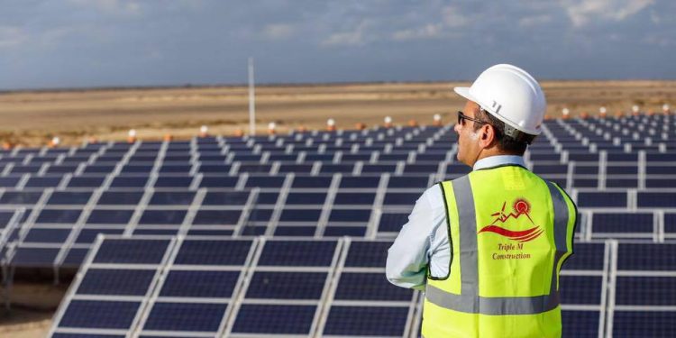 محطة الطاقة الشمسية AOI جمصة بقدرة 1 ميجاوات