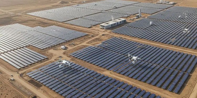  400 MW PVمحطة الطاقة الشمسية تبرجل